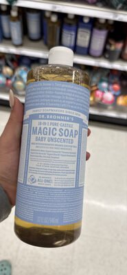 Dr. Bronner’s Magic Soap Baby Unscented