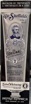 Dr. Sheffield’s The Original Toothpaste