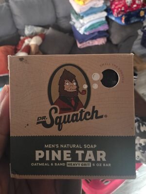 Dr Squatch Men’s Pine Tar Natural Soap