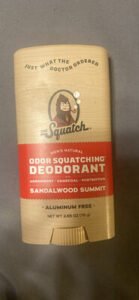 Dr. Squatch Odor Squatching Deodorant Sandalwood Summit