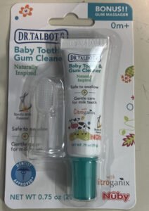 Dr. Talbot’s Baby Tooth Gum Cleaner