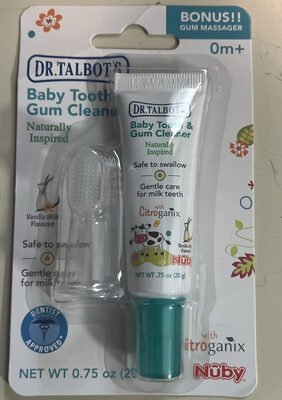 Dr. Talbot’s Baby Tooth Gum Cleaner