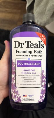 Dr Teal’s Foaming Bath