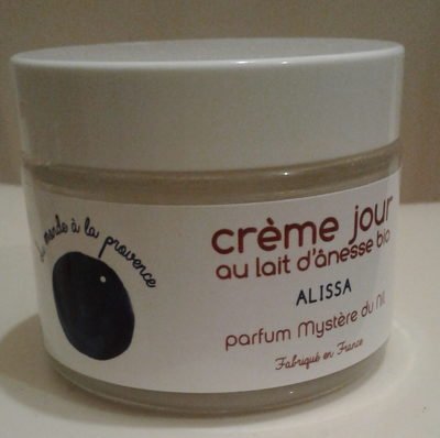 du monde à la provence Alissa : crème jour au lait d’ânesse bio parfum Mystère du Nil