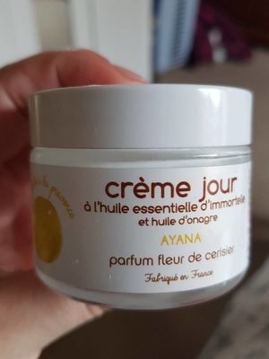 Du monde à la provence Ayana crème de jour parfum fleur de cerisier