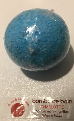 Du monde à la Provence, dmp Bombe de Bain Charlotte parfum Mûre-Myrtilles