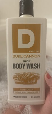 Duke Cannon Thick Body Wash