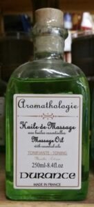 Durance Huile de massage aux huiles essentielles