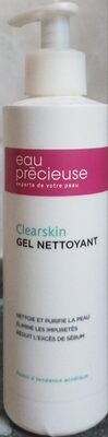 Eau précieuse, Perrigo Clearskin – gel nettoyant