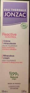 EAU THERMALE JONZAC Reactive CONTROL, Crème miraculeuse HAUTE TOLERANCE