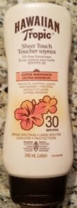 Edgewell, Hawaiian Tropic Sheer Touch Oil-free Sunscreen Lotion 30 SPF
