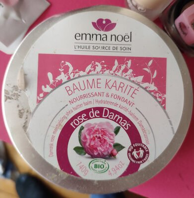 emma noël Baume karité rose de Damas