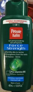 Eugène Perma, Pétrole Hahn Shampooing Force (format économique)