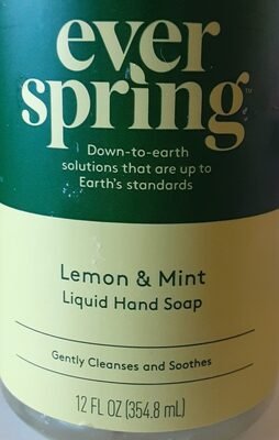 Ever Spring Lemon & Mint Liquid Hand Soap