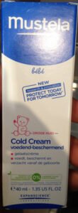 Expanscience, Mustela Cold cream bébé