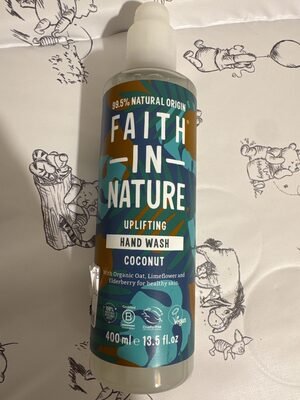 Faith In Nature Uplifting Hand Wash Coconut