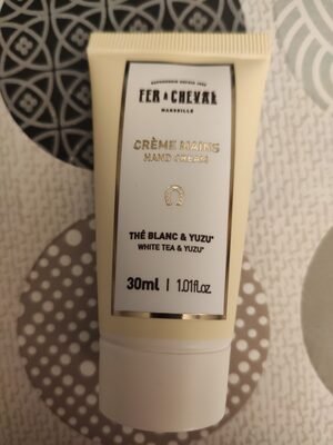 fer à cheval crème mains thé blanc & yuzu