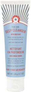 First Aid Beauty Pure Skin Deep Cleanser with Red Clay