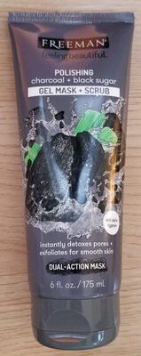 Freeman Polishing Charcoal + Black Sugar Gel Mask + Scrub