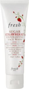 fresh Travel Size Sugar Strawberry Exfoliating Face Wash