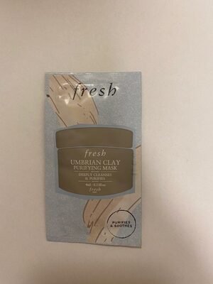 fresh Umbrian Clay Purifying Mask