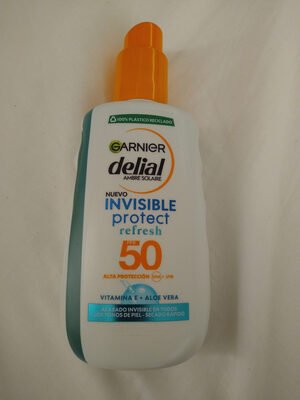 Garnier delial Ambre Solaire Invisible protect refresh 50