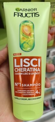 Garnier, Fructis LISCI CHERATINA Shampoo
