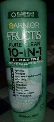 Garnier Fructis style leave in cream