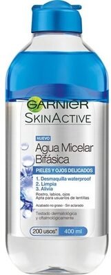Garnier,L’Oréal,L’Oreal Consumer products Skin Active agua micelar bifásica