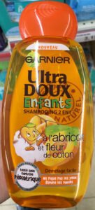 garnier, l-oreal, l-oreal-consumer-products Ultra Doux Enfants Shampooing 2 en 1 à l’abricot et fleur de coton