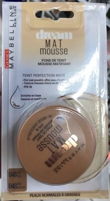 Gemey, Gemey Maybelline Dream Mat Mousse 48 Beige ensoleillé