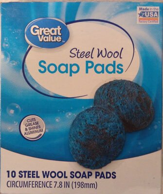 Great Value Great Value Steel Wool Soap Pads