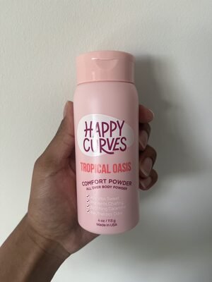 Happy Curves Tropical oasis Confit (all over) body powder