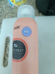 Hask Coconut dry shampoo