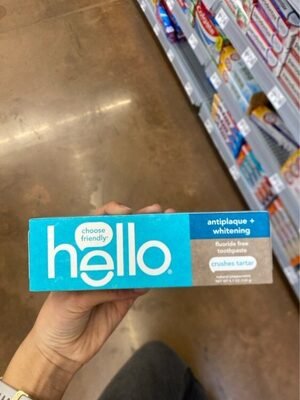 hello antiplaque and whitening