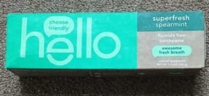 Hello, Colgate-palmolive Hello super fresh spearmint