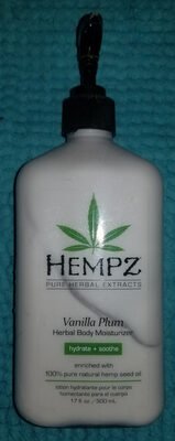 Hempz Vanilla Plum Herbal Body Moisturizer