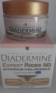 henkel, diadermine, Diadermine Expert Rides 3D Activateur Hyaluronique Crème Anti-rides Nuit