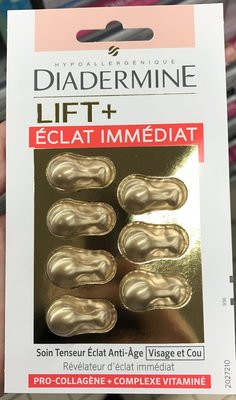 Henkel, Diadermine Lift+ Éclat Immédiat Soin Tenseur Éclat Anti-Âge Visage et Cou