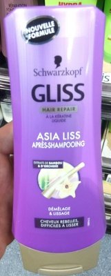 Henkel, Schwarzkopf Gliss Hair Repair Asia Liss Après-shampooing