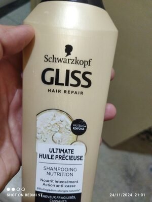 henkel, schwarzkopf Hair Repair Ultimate Huile Précieuse Shampooing