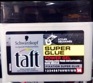 Henkel, Schwarzkopf, Taft Super Glue Power Gel