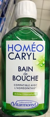 Homéocaryl, Laboratoires Vitamornyl Homéocaryl Bain de bouche arôme Chlorophylle