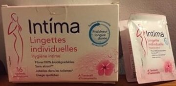 Intima Lingettes individuelles – Hygiène intime