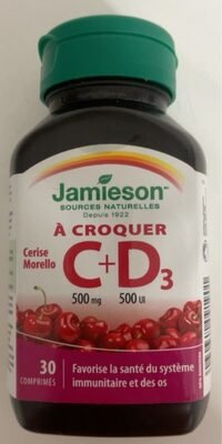 Jamieson Vitamines à croquer C + D3