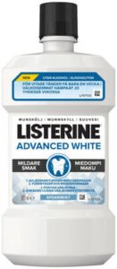 JNTL CONSUMER HEALTH NORWAY AS Listerine Advanced White Milder Taste 500ml