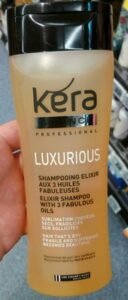 Kéra Science, Kéra Science Professional, Les Cosmétiques Design Paris Luxurious Shampooing elixir aux 3 huiles fabuleuses