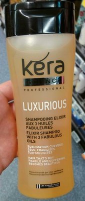 Kéra Science, Kéra Science Professional, Les Cosmétiques Design Paris Luxurious Shampooing elixir aux 3 huiles fabuleuses