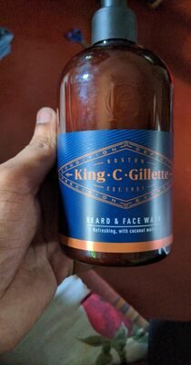 King.C. Gillette beard & face wash