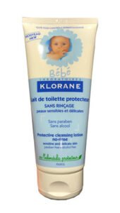 Klorane Bébé Lait de toilette protecteur sans rinçage